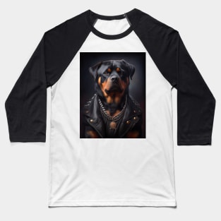 Royal Portrait of a Rottweiler Baseball T-Shirt